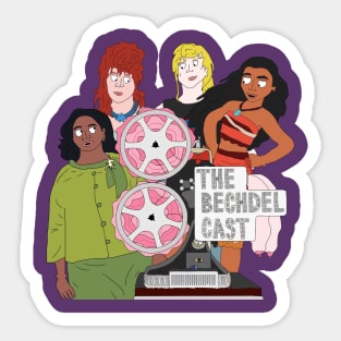 The Bechdel Cast Sticker